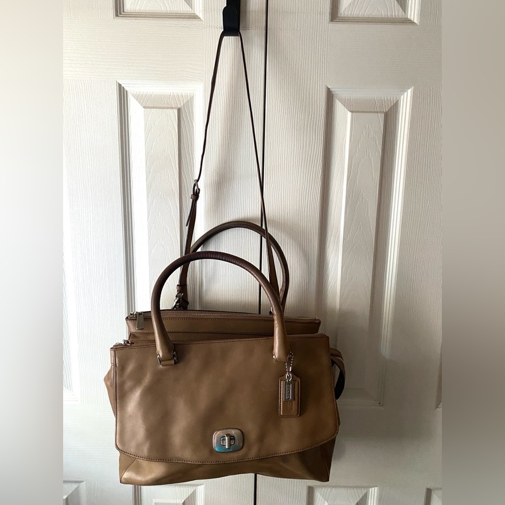 Coach Brown Leather Satchel